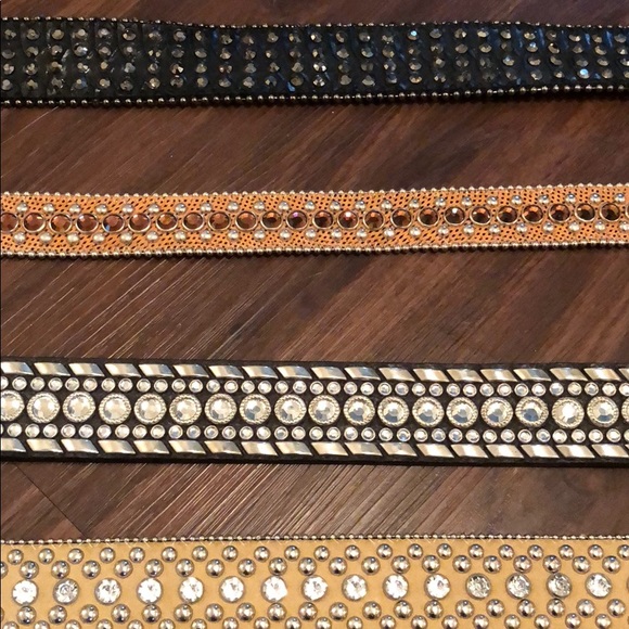 Western bling, crystal, and sequin belts- medium - Picture 4 of 6